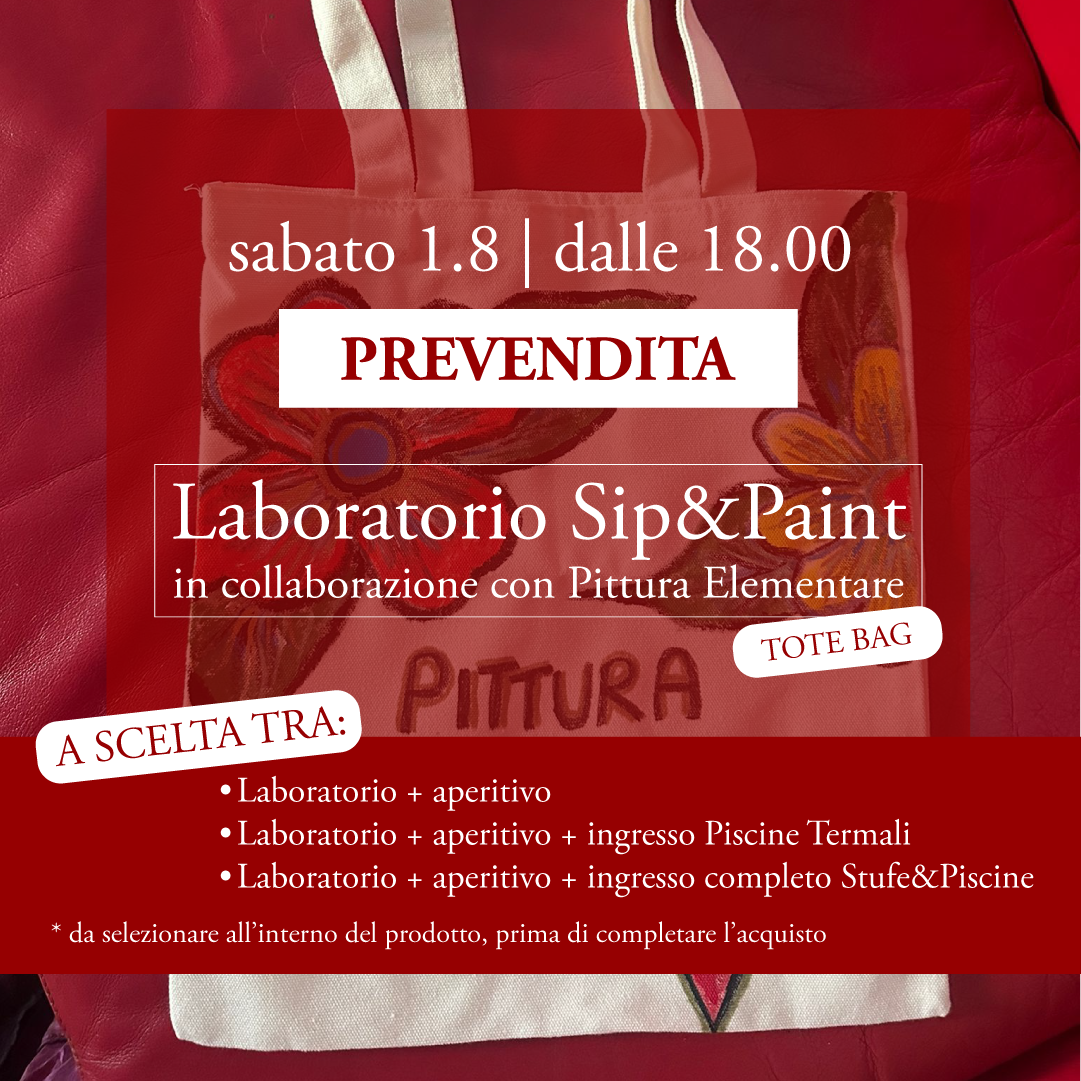 🍷Sip&Paint🎨- Sabato 1 agosto - Prevendita