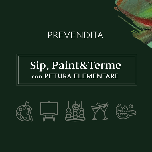 🍷Sip,Paint🎨&Terme✨  - Sabato 8 novembre - Prevendita - Stufe di San Germano