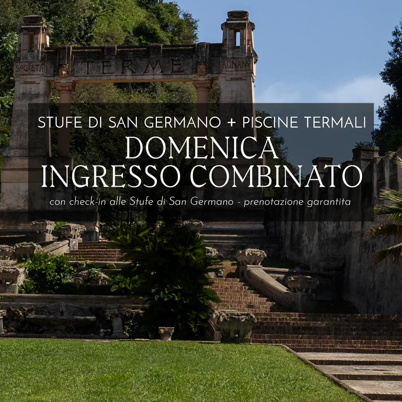 INGRESSO COMBINATO SPA & PISCINE TERMALI DOMENICA 26 OTTOBRE 2025 - Stufe di San Germano