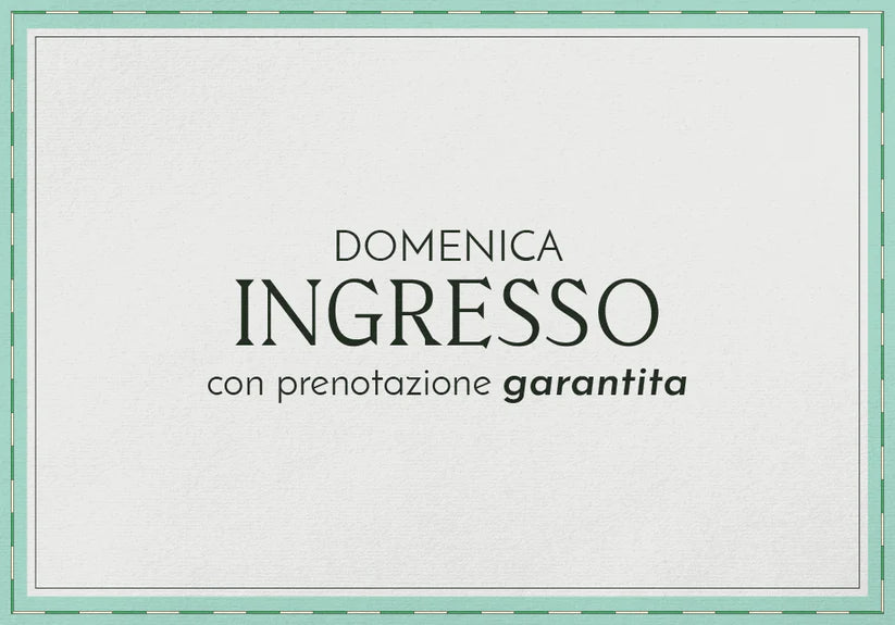 1 INGRESSO ALLE TERME DOMENICA 18 MAGGIO 2025