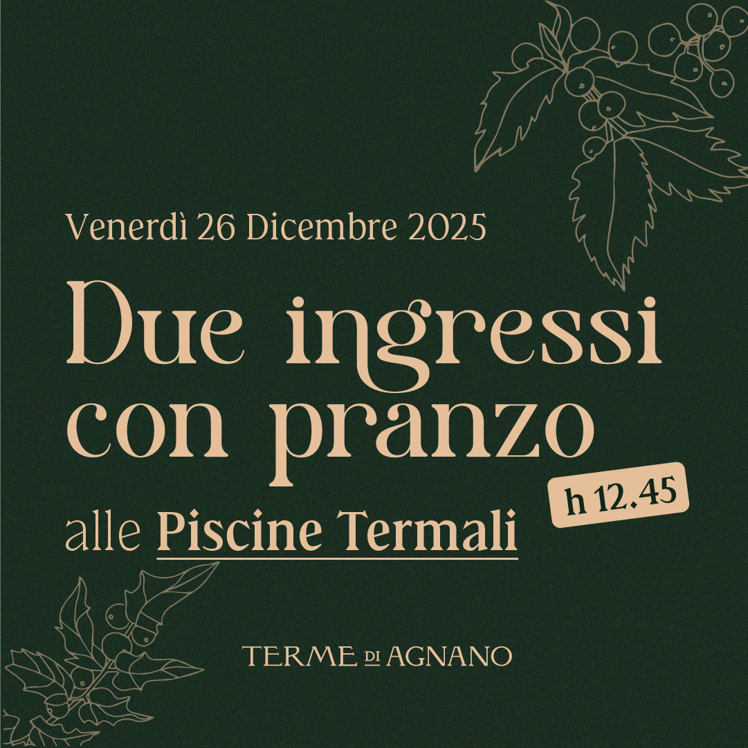 Santo Stefano alle Piscine Termali - Due ingressi con pranzo ore 12:45