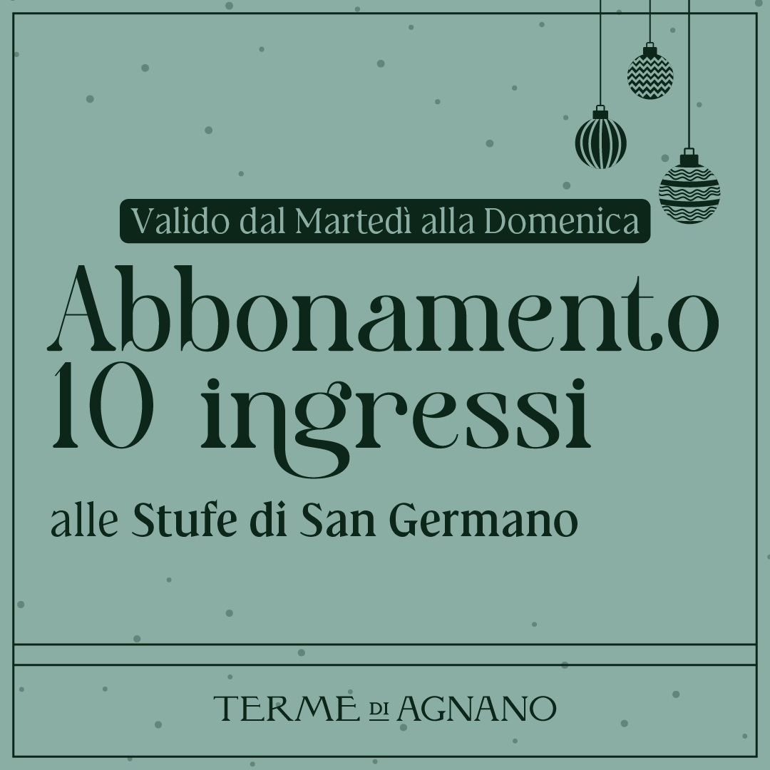 CHRISTMAS WONDERLAND🎁 - Abbonamento 10 ingressi dal martedì alla domenica - Stufe di San Germano