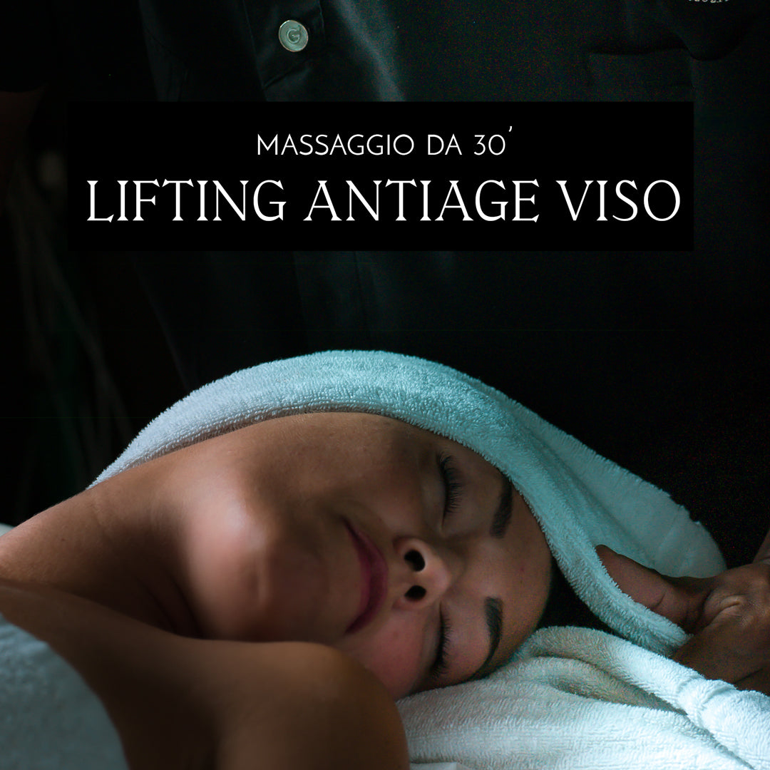 MASSAGGIO VISO LIFTING ANTI-AGE 30'
