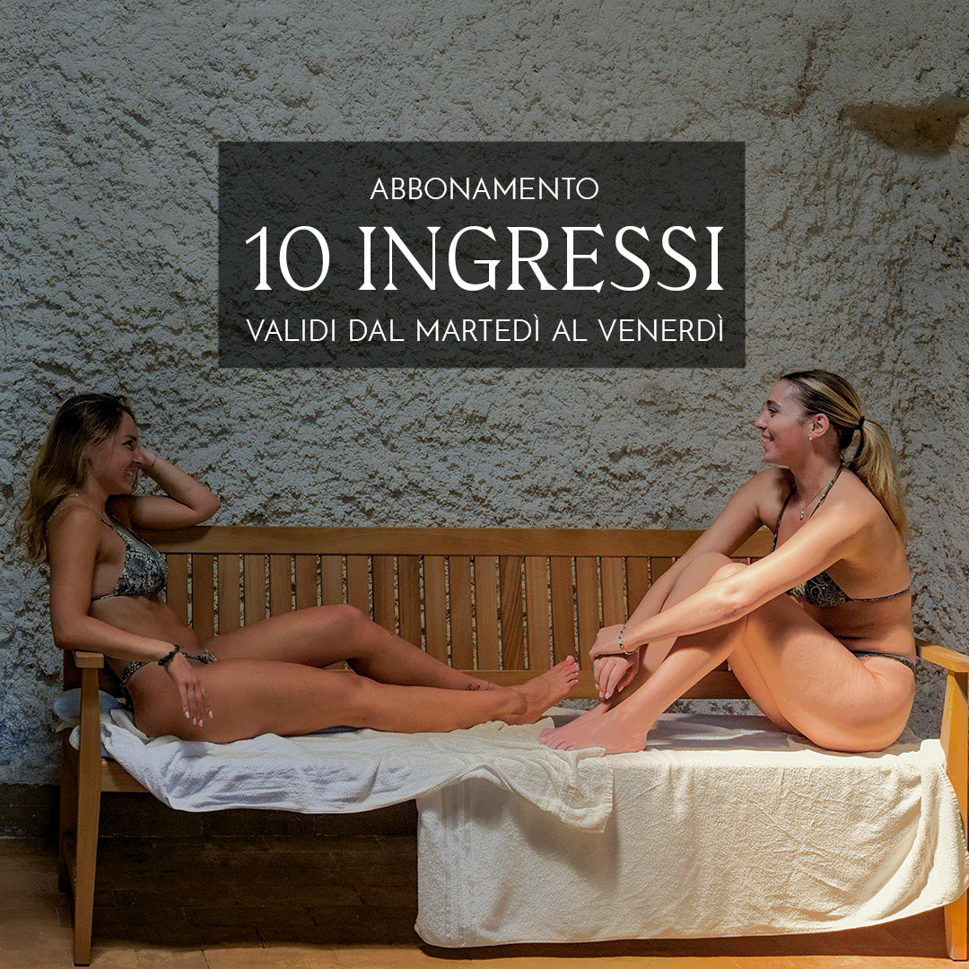 ABBONAMENTO 10 INGRESSI DAL MARTEDI' AL VENERDI' - Stufe di San Germano