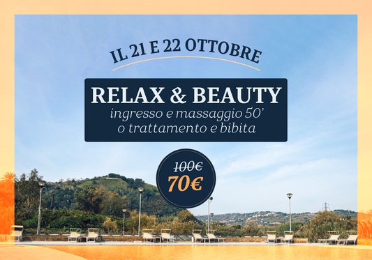 BUON COMPLEANNO: PERCORSO RELAX&BEAUTY - ACQUISTABILE DALLE 00.01 DEL 21 OTTOBRE