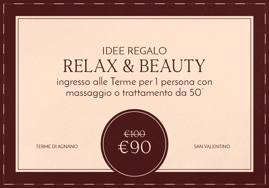 SAN VALENTINO: IDEE REGALO - PERCORSO SINGOLO RELAX&BEAUTY 50