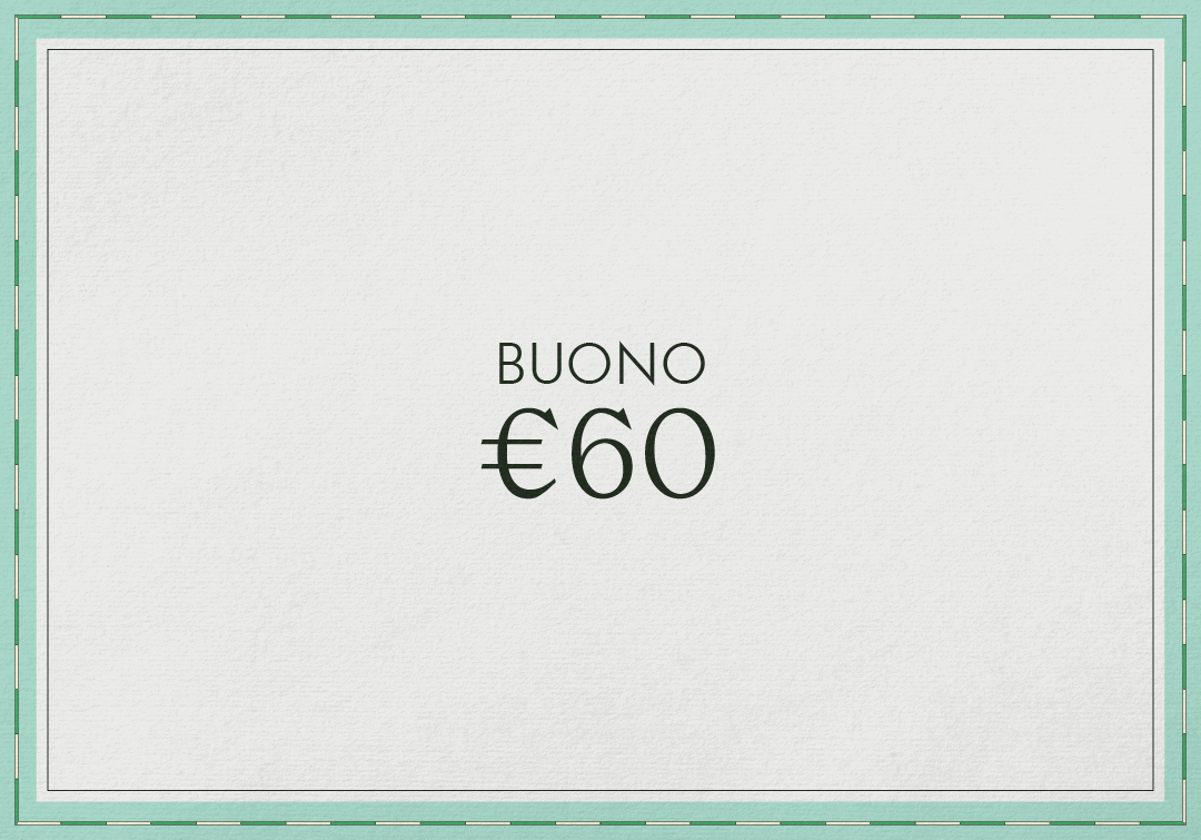 BUONO € 60.00