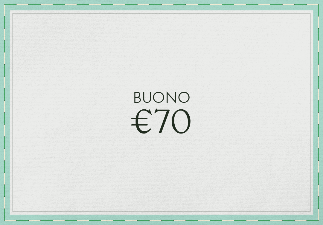 BUONO € 70.00
