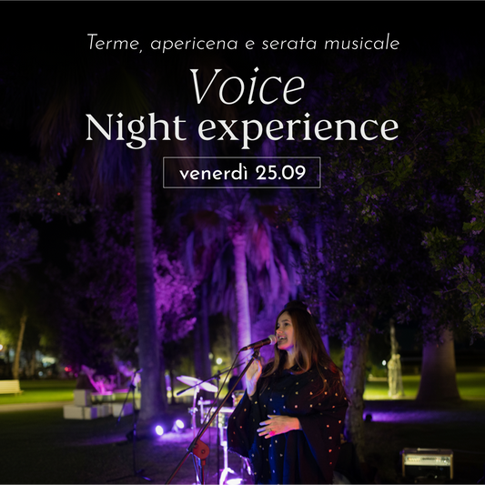 NIGHT EXPERIENCE VENERDÌ 25 SETTEMBRE DALLE 19 - PREVENDITA