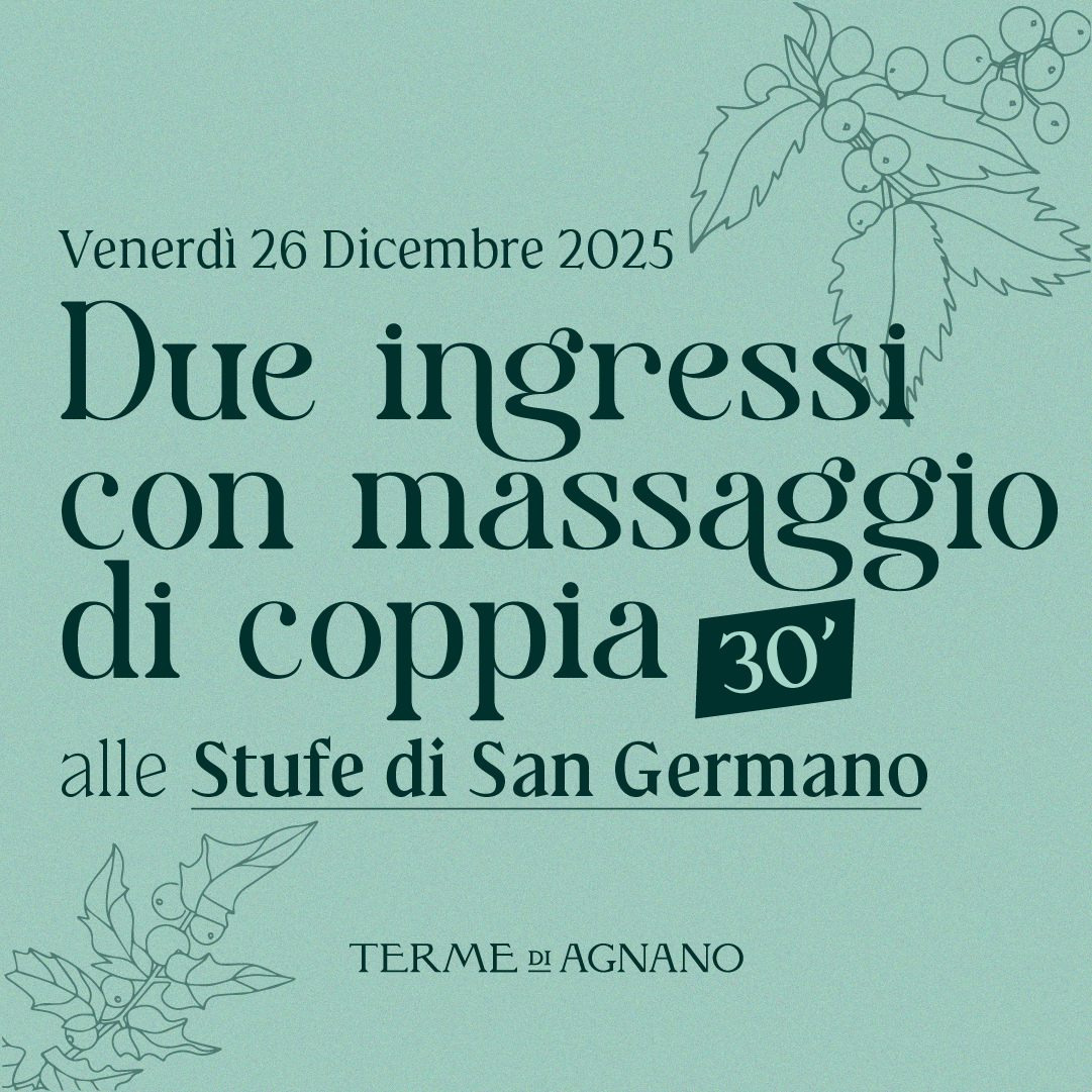 Santo Stefano alle Stufe di San Germano - Due ingressi con massaggio di coppia 30'