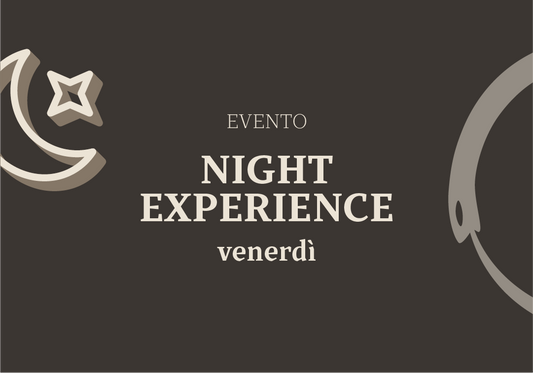 NIGHT EXPERIENCE VENERDÌ 29 NOVEMBRE - PREVENDITA