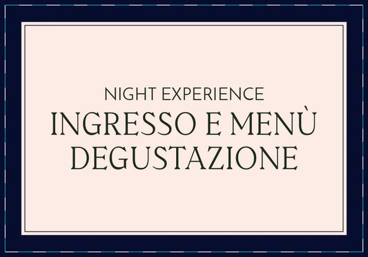 NIGHT EXPERIENCE VENERDÌ 23 MAGGIO - PREVENDITA