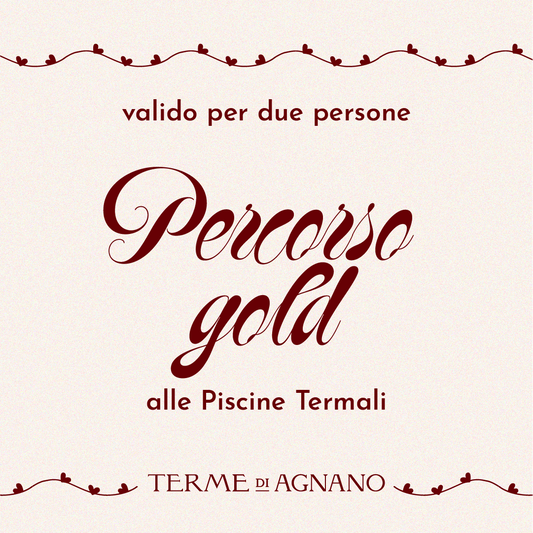 SAN VALENTINO: IDEE REGALO🎁- PERCORSO GOLD PER DUE ALLE PISCINE TERMALI