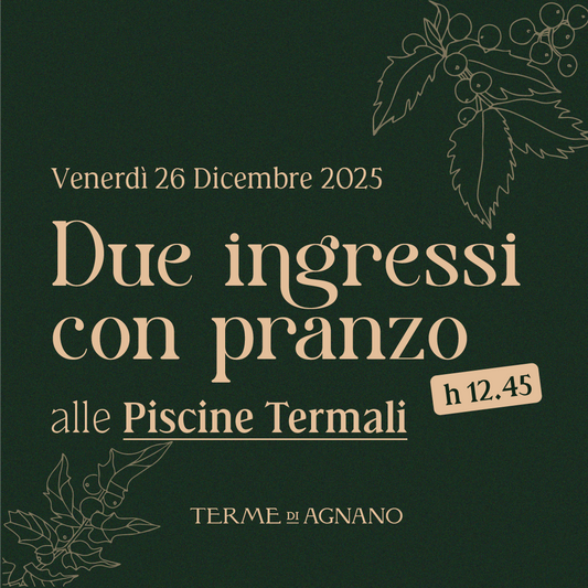 Santo Stefano alle Piscine Termali - Due ingressi con pranzo ore 12:45