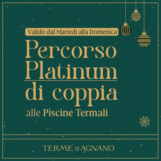 CHRISTMAS WONDERLAND🎁- Percorso Platinum di coppia - Piscine Termali