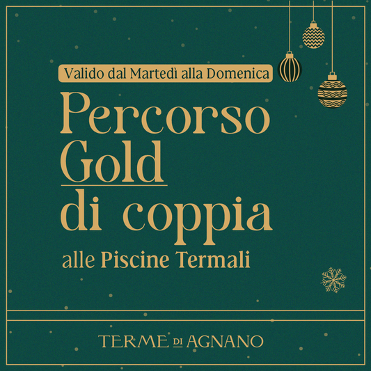 CHRISTMAS WONDERLAND🎁- Percorso Gold di coppia - Piscine Termali
