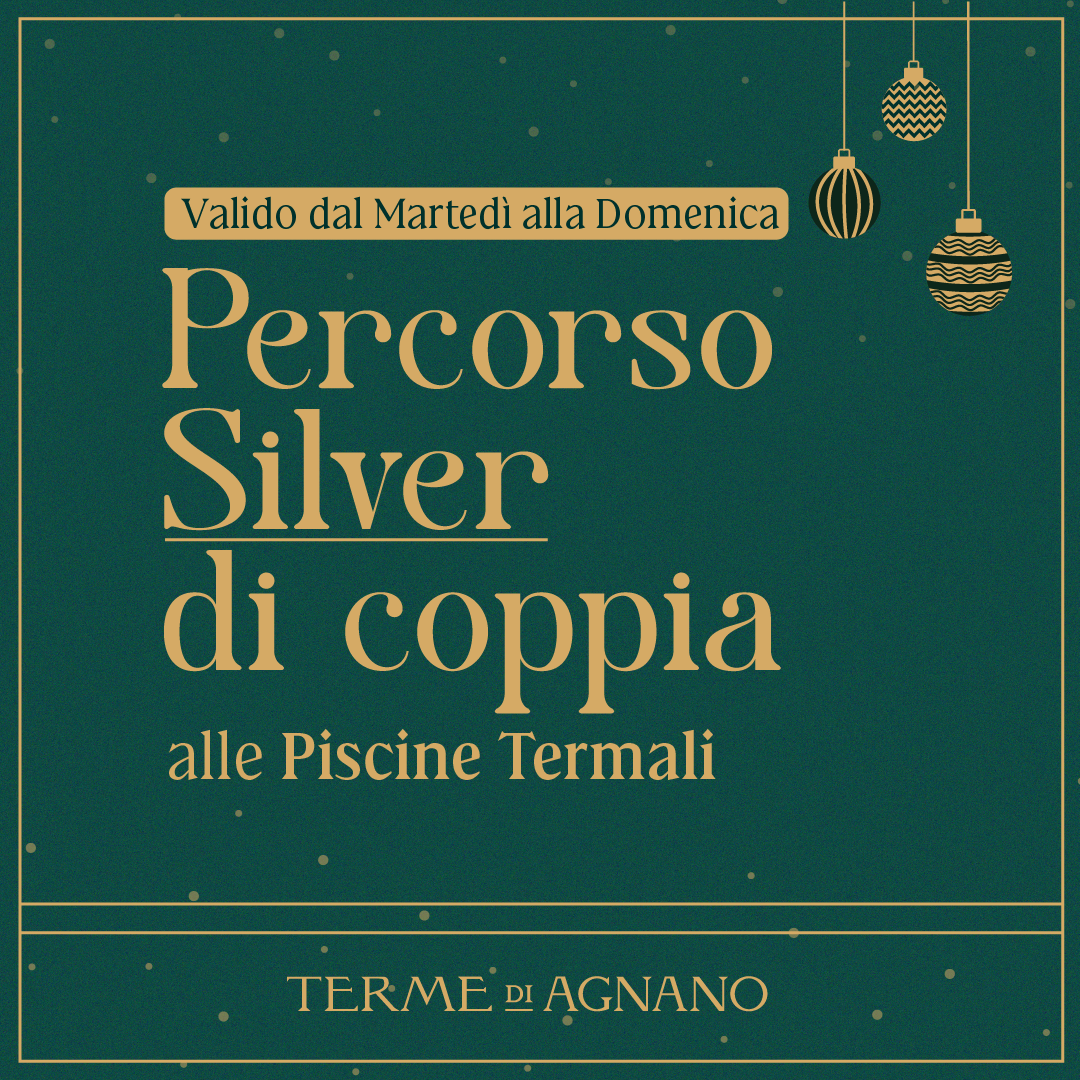 CHRISTMAS WONDERLAND🎁- Percorso Silver di coppia - Piscine Termali