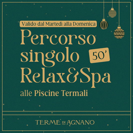 CHRISTMAS WONDERLAND🎁- Percorso singolo Relax&Spa 50' - Piscine Termali