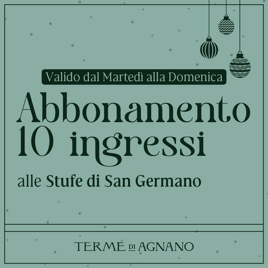 CHRISTMAS WONDERLAND🎁 - Abbonamento 10 ingressi dal martedì alla domenica - Stufe di San Germano