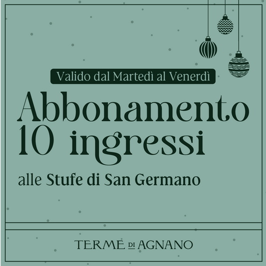 CHRISTMAS WONDERLAND🎁- Abbonamento 10 ingressi dal martedì al venerdì - Stufe di San Germano