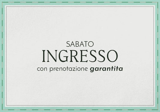 1 INGRESSO ALLE TERME SABATO 3 MAGGIO 2025