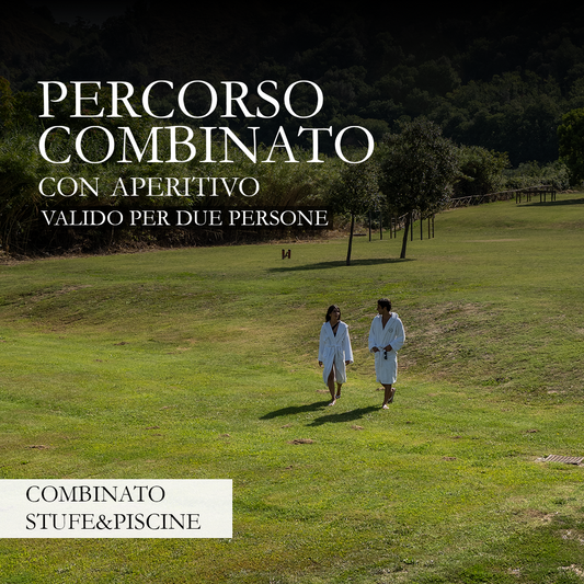 FESTA DEL PAPA' 2026 - IDEE REGALO🎁 - DUE INGRESSI COMBINATI STUFE&PISCINE CON APERITIVO