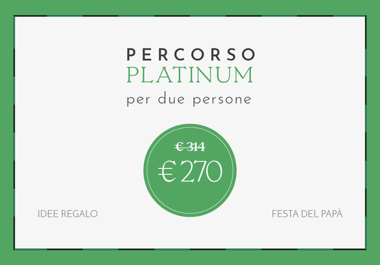 Festa del papà - Idee regalo: Percorso Platinum per due