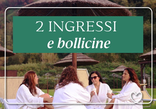 Festa della mamma 2025 - Idee regalo: Due ingressi con bollicine