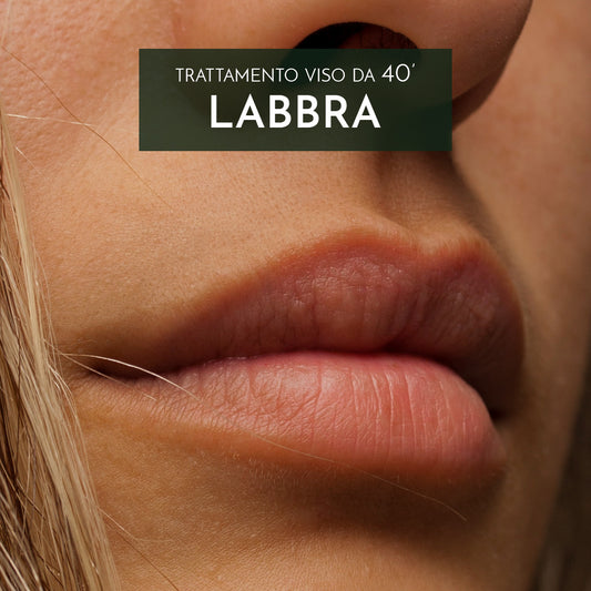Trattamento viso - TRATTAMENTO LABBRA 40'