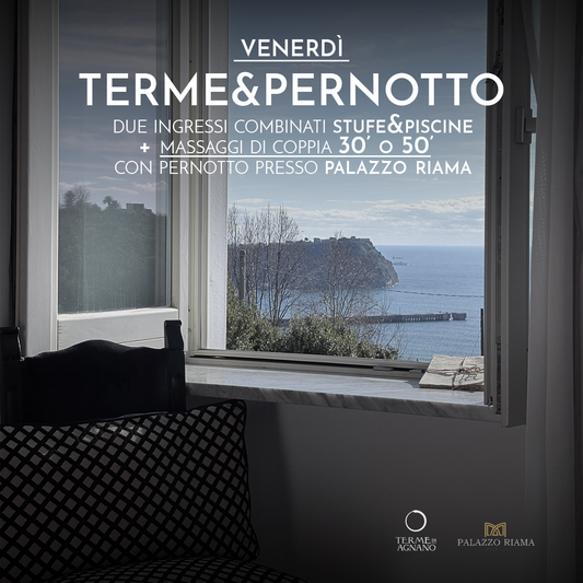 TERME & PERNOTTO - DUE INGRESSI CON PERNOTTO & MASSAGGI - VENERDI' 6 FEBBRAIO 2026