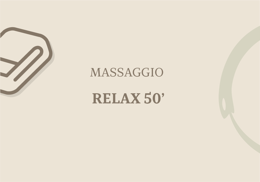 MASSAGGIO RELAX 50'