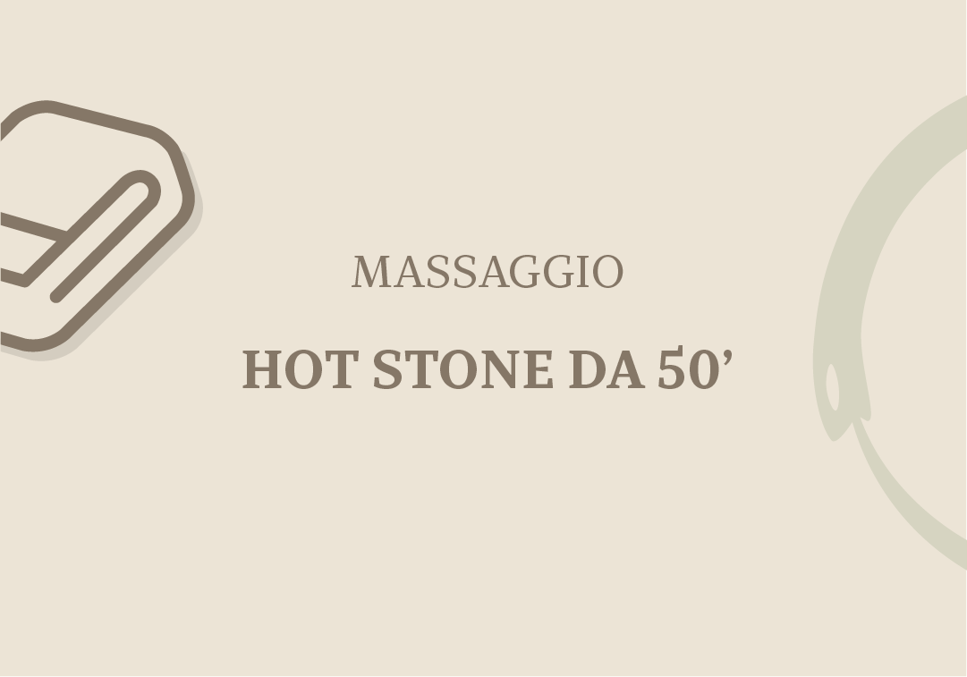 MASSAGGIO HOT STONE 50'