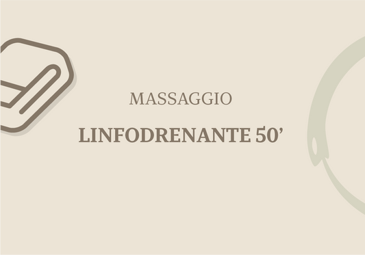 MASSAGGIO LINFODRENANTE 50'